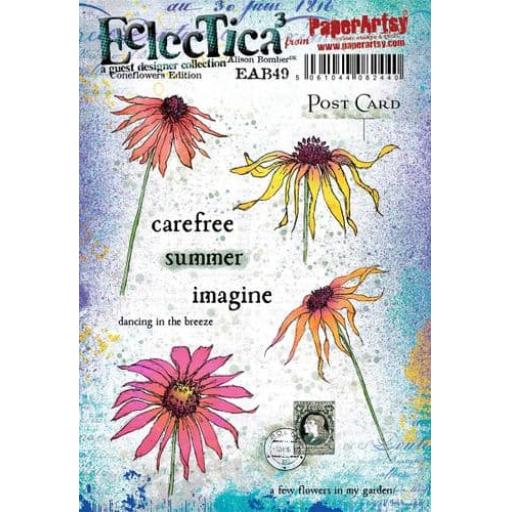 PaperArtsy - E³ Alison Bomber 49: Coneflowers Edition (A5 set on EZ)
