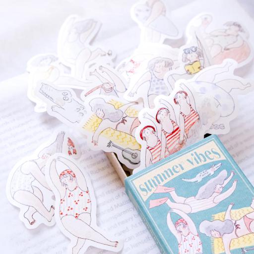 dodolulu - Matchbox 04 - Summer Vibes - Flake Stickers