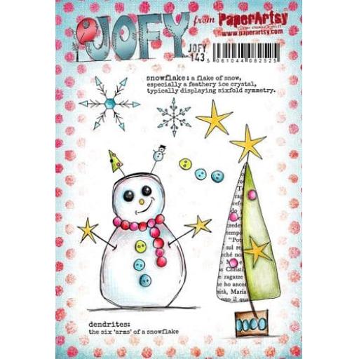 PaperArtsy - JOFY143 (A5 set, trimmed, on EZ)