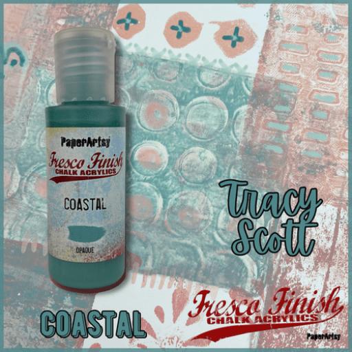 PaperArtsy -  Fresco Finish - Coastal {Tracy Scott}