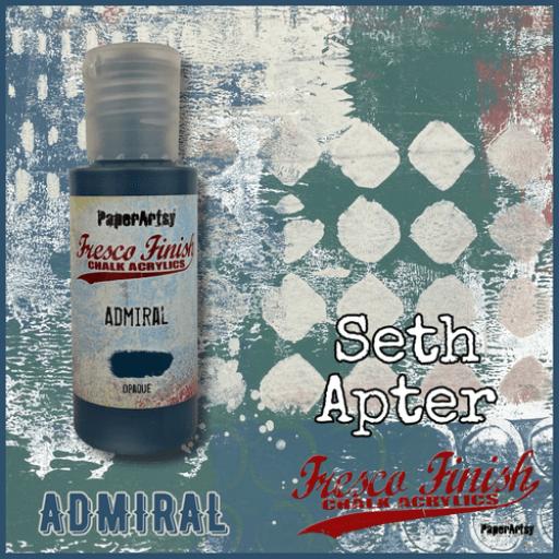 PaperArtsy -   Fresco Finish - Admiral {Seth Apter}