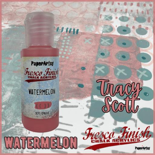 PaperArtsy -   Fresco Finish - Watermelon {Tracy Scott}