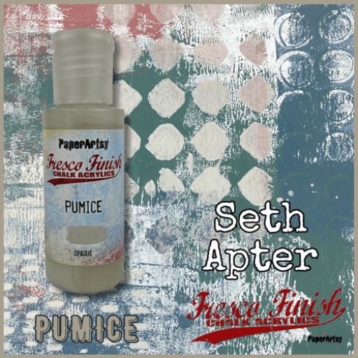 PaperArtsy -   Fresco Finish - Pumice {Seth Apter}
