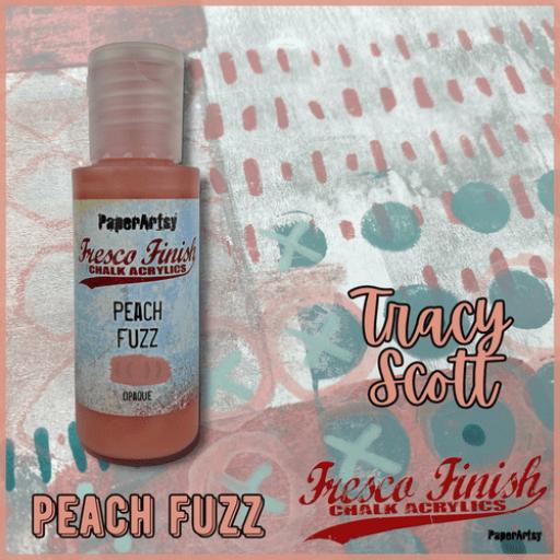 PaperArtsy -  Fresco Finish - Peach Fuzz {Tracy Scott}