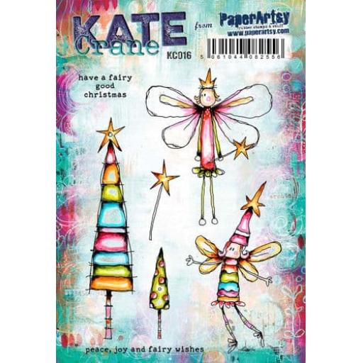 PaperArtsy -  Kate Crane Stamp Set 016 (A5 on EZ)