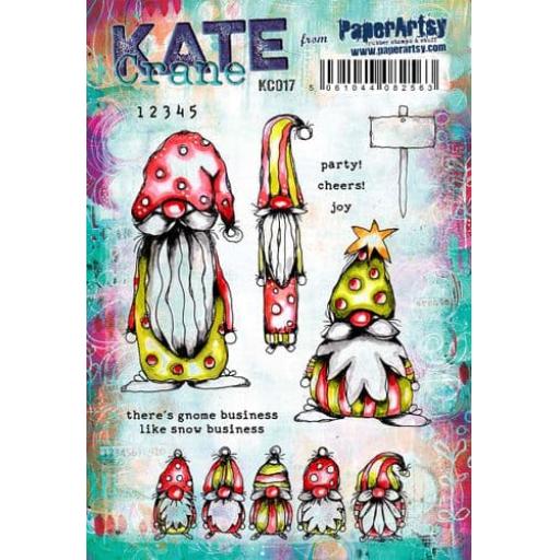 PaperArtsy -  Kate Crane Stamp Set 017 (A5 on EZ)PRE ORDER