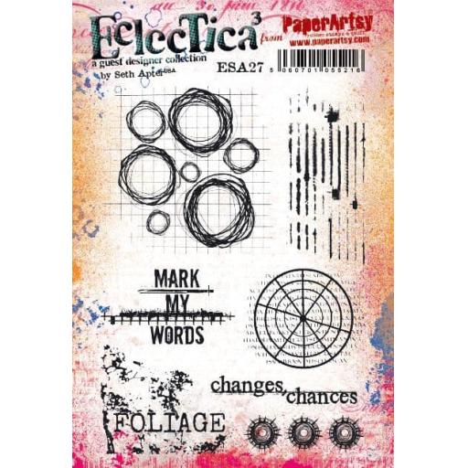 PaperArtsy -  E³ Seth Apter 27 (A5 set, trimmed, on EZ)
