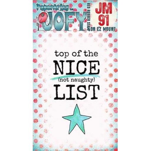 PaperArtsy -  JOFY Mini 91 (on EZ mount)