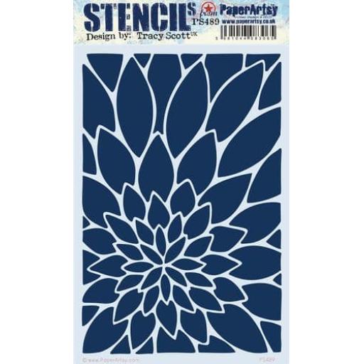 PaperArtsy -   PA Stencil 489 Large {Tracy Scott}