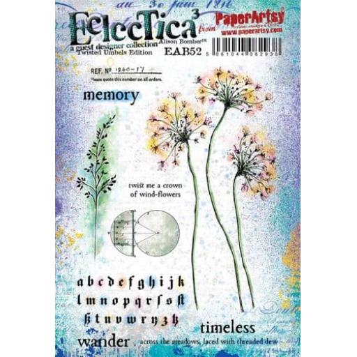 PaperArtsy - E³ Alison Bomber 52: Twisted Umbels Edition (A5 set on EZ)