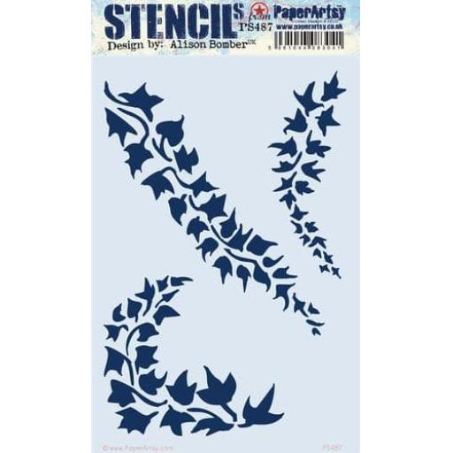 PaperArtsy -  PA Stencil 487 {EAB}-Large