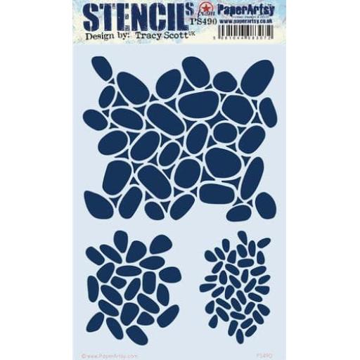 PaperArtsy -   PA Stencil 490 Large {Tracy Scott}