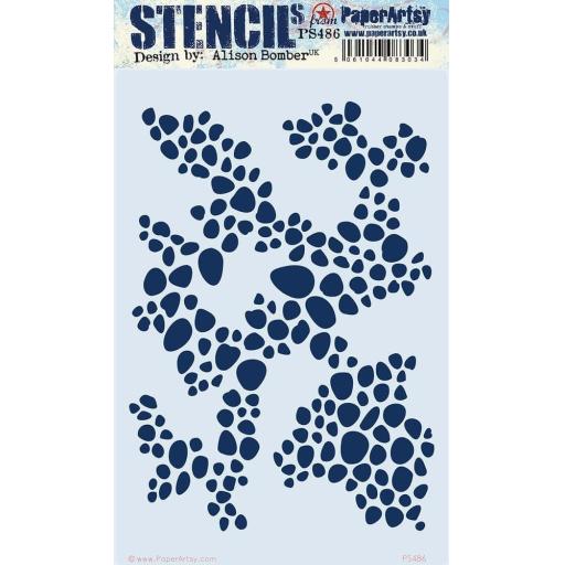 PaperArtsy -  PA Stencil 486 {EAB}-Large