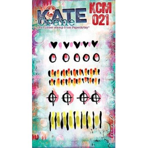 PaperArtsy -  Kate Crane Mini 021 (on EZ mount)