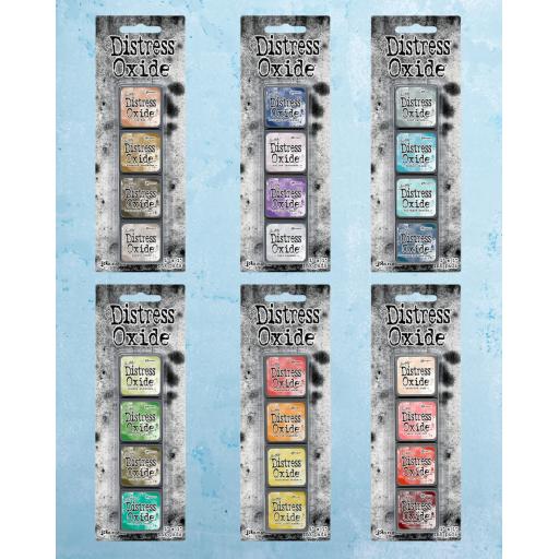 Tim Holtz Distress® Mini Oxide Ink Pads Kits x 6 #3