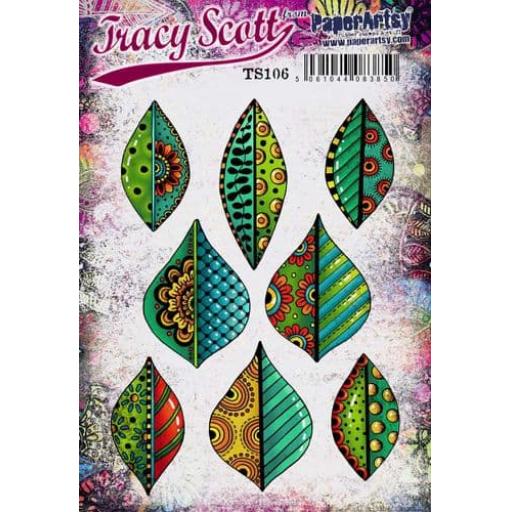PaperArtsy - Tracy Scott 106 (A5 set, trimmed, on EZ)