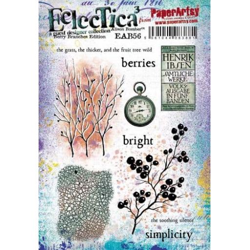 PaperArtsy -  E³ Alison Bomber 56: Berry Branches Edition (A5 set on EZ)