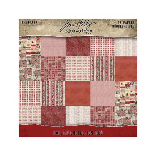 Tim Holtz Idea-ology - Palette Collection: Red (8"x8")