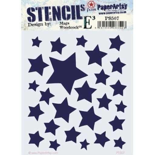 PaperArtsy -  PA Stencil 507 {EMW}  Regular size