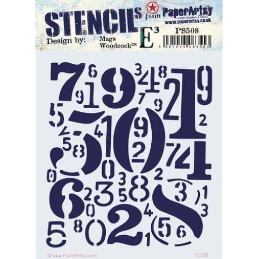 PaperArtsy -  PA Stencil 508 {EMW}  Regular size