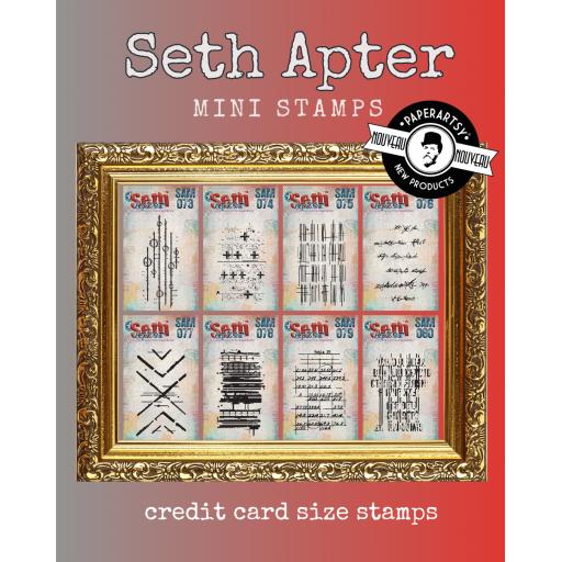 PaperArtsy - Eclectica Mini Set of 8  {Seth Apter} April 2026