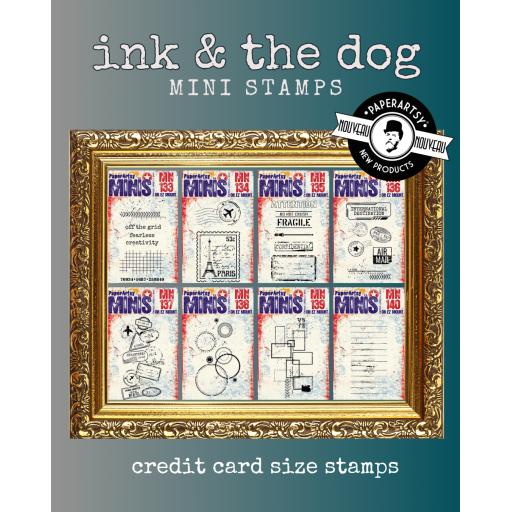 PaperArtsy Ink and the Dog Minis x 8 {April 2026}