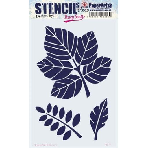 PaperArtsy -  PA Stencil 519 Large {Tracy Scott} size 16x24cm PRE ORDER