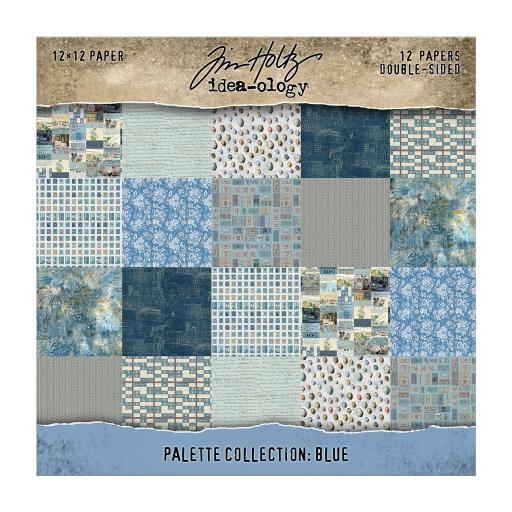 Tim Holtz Idea-ology - Palette Collection: Blue (12"x12") PRE ORDER