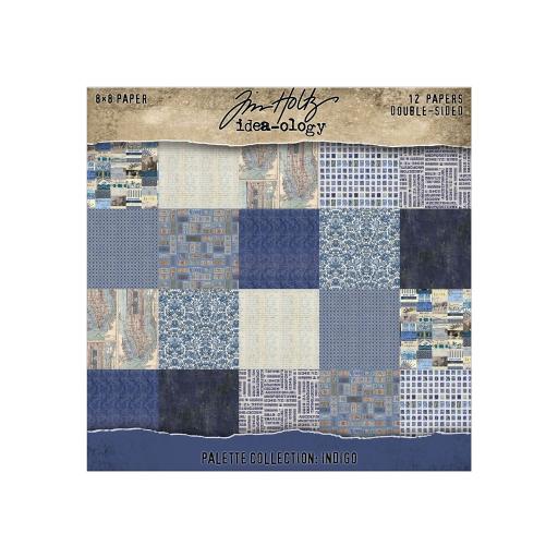 Tim Holtz Idea-ology - Palette Collection: Indigo (8"x8") PRE ORDER
