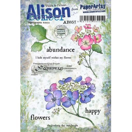 PaperArtsy - Alison Bomber 057: Hydrangea Edition (A5 on EZ)