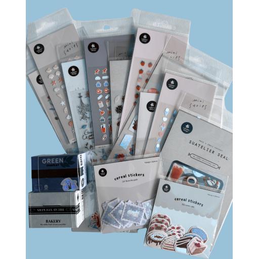 Complete Sticker Set from Suatelier & Greeting Life x 17 sticker sets