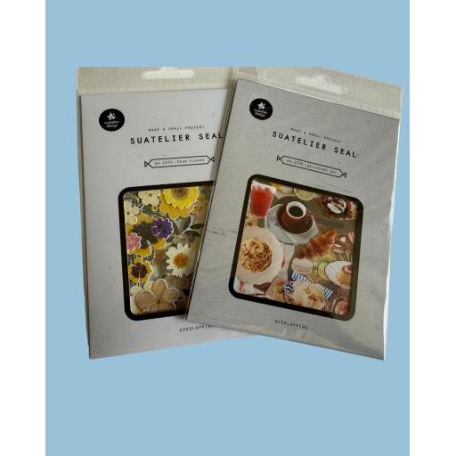 Suatelier Seal x 2 - Dear Flower & Delicious Day