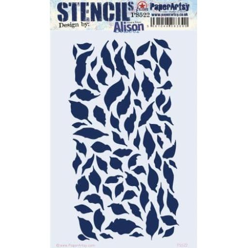 PaperArtsy -  PA Stencil 522 {AB} 6.25" x9.5" (16x24cm)