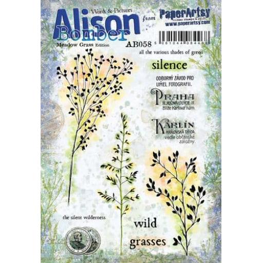 PaperArtsy -  Alison Bomber 058: Meadow Grass Edition (A5 on EZ}