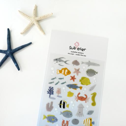 Suatelier Daily Deco Stickers - under the sea
