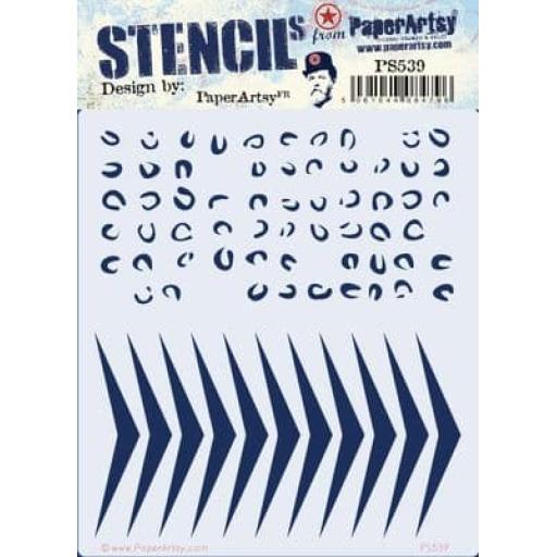 PaperArtsy - PA Stencil 539 Regular {E³ PaperArtsy}