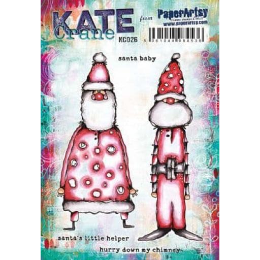 PaperArtsy - Kate Crane Stamp Set 026 (A5 on EZ)