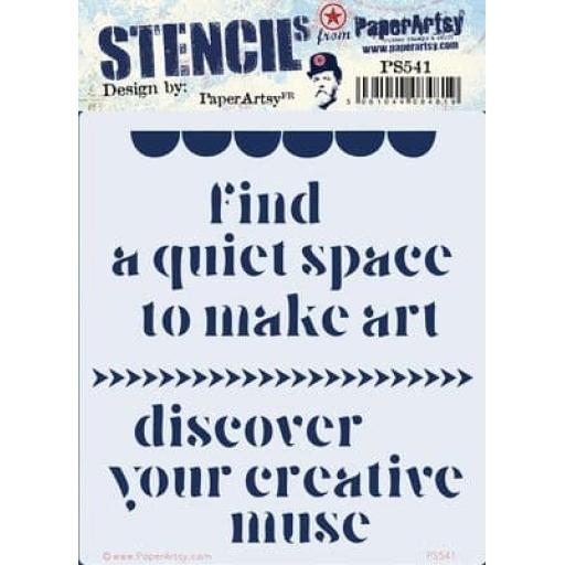 PaperArtsy - PA Stencil 541 Regular {E³ PaperArtsy}