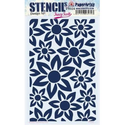 PaperArtsy - PA Stencil 534 Large {Tracy Scott}