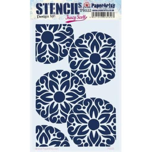 PaperArtsy - PA Stencil 533 Large {Tracy Scott}