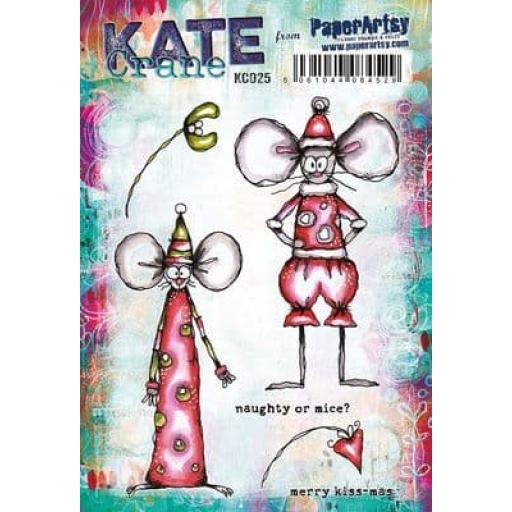 PaperArtsy - Kate Crane Stamp Set 025 (A5 on EZ)