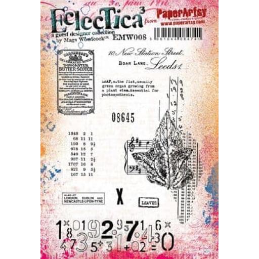 PaperArtsy - E³ Mags Woodcock 008 (A5 set, trimmed, on EZ)