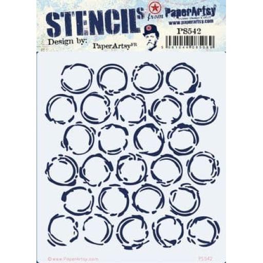 PaperArtsy - PA Stencil 542 Regular {Hot Picks}