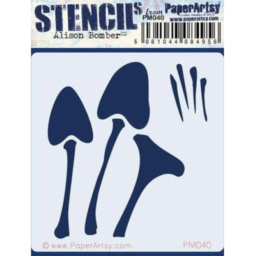 PaperArtsy - PA Mini Stencil 040 {Alison Bomber}