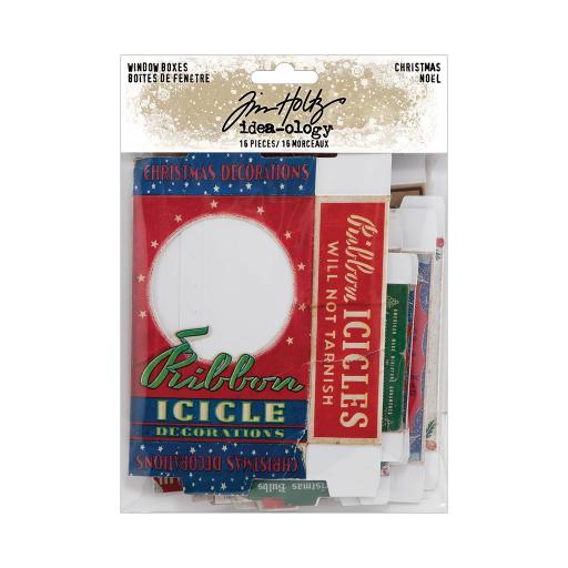 Tim Holtz Idea-ology - Window Boxes Christmas PRE ORDER  ( due in 9th Oct)