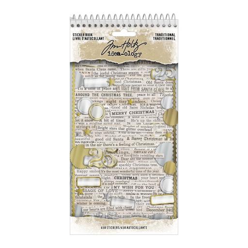 Tim Holtz Idea-ology - Sticker Book Traditional PRE ORDER ( due in 9th Oct)